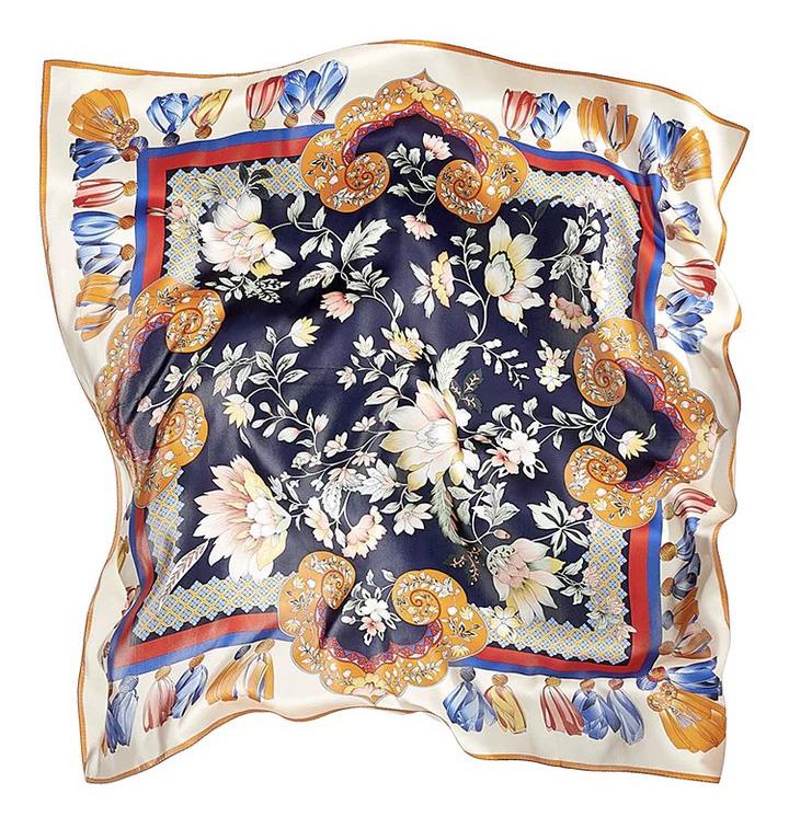 Digital Printed Silk Scarf  